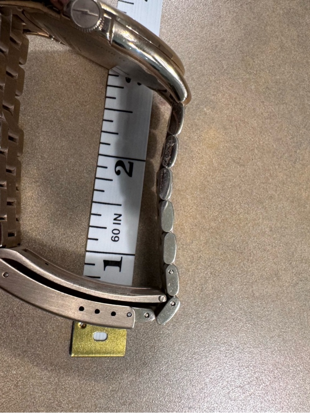 Shinola Vinton Stainless Gold Watch with Blue Dial - Picture 4 of 5